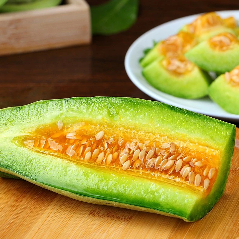 羊角蜜甜瓜新鲜水果当季脆甜蜜瓜香瓜时令水果