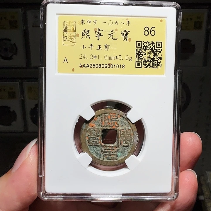 铜瀚海文物A熙宁元宝1018砂