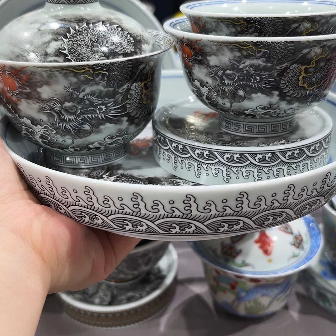 瓷片景德镇瓷器精品展示