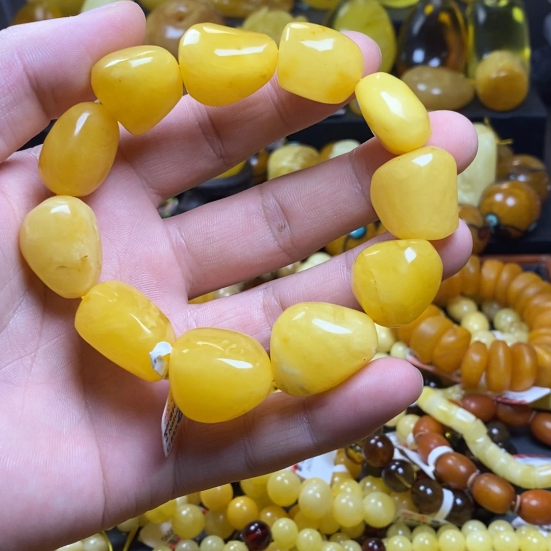琥珀未镶嵌裸石蜜蜡