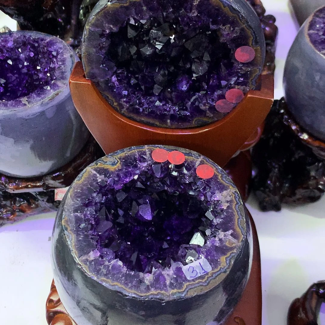 水晶大型摆件（非配饰）未镶嵌朱