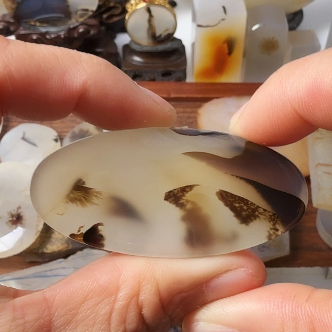 玛瑙/玉髓未镶嵌珠宝半成品