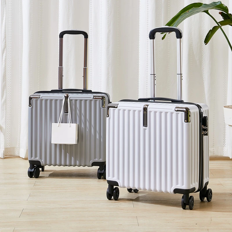 行李箱18寸新款小型轻便登机密码箱男女学生旅行箱结实耐用拉杆箱