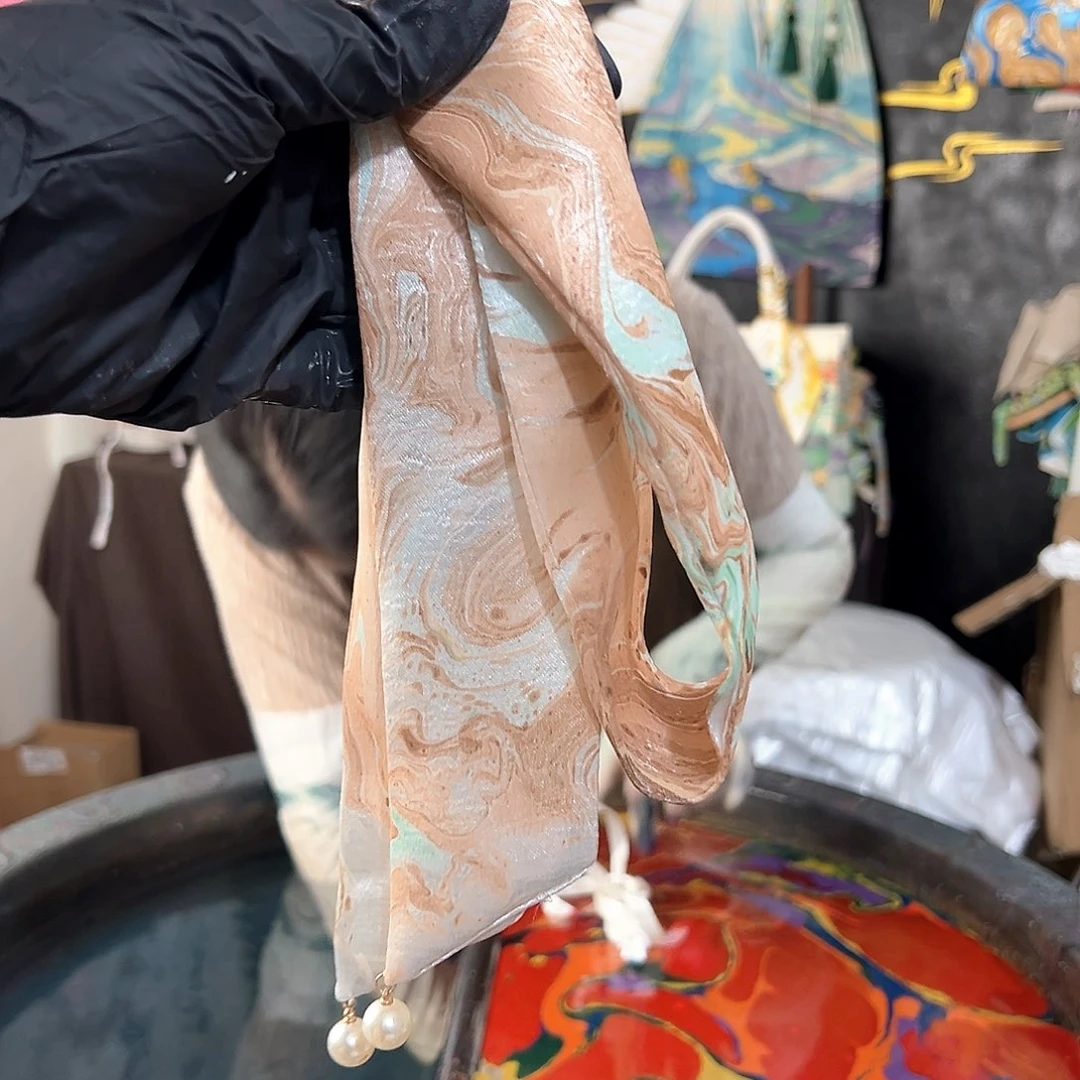 734珍珠发带薄荷巧克力