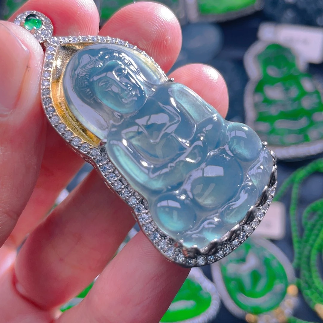 颈饰未镶嵌翡翠翡翠