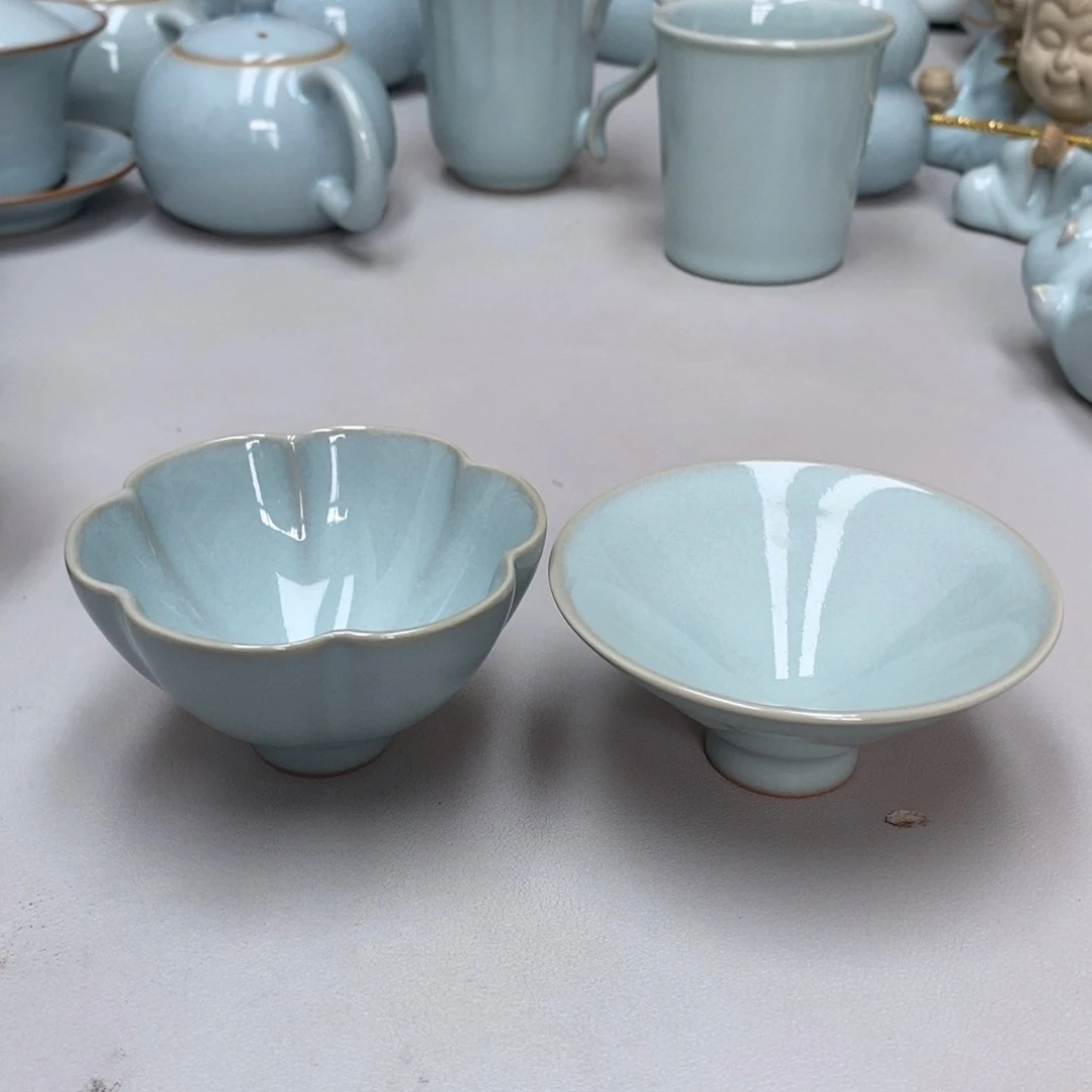 星**花赵琳小斗笠杯，梅花杯，无礼盒