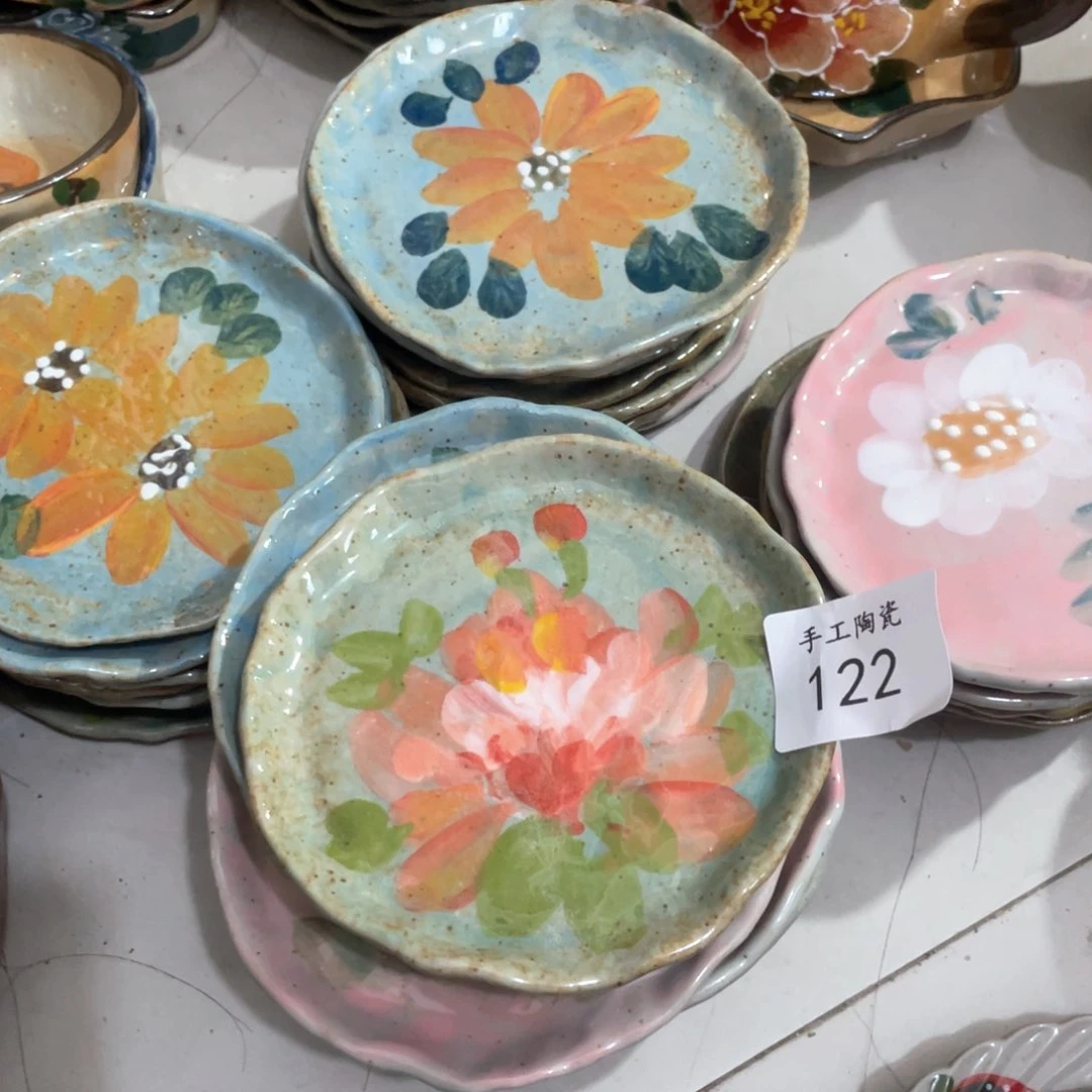 景德镇手工陶瓷碟122
