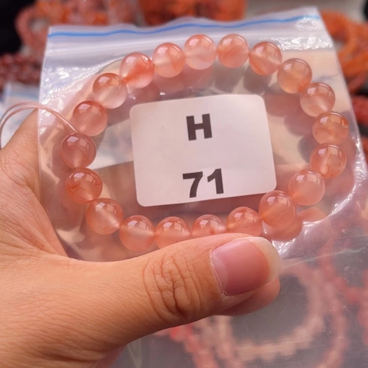 南红玛瑙未镶嵌多样性发货默认微瑕称重9mm