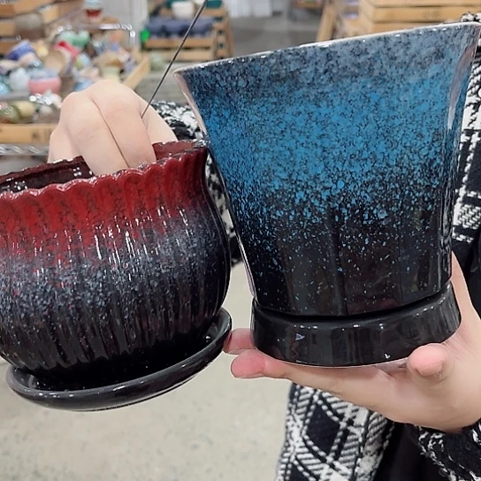 陶瓷花盆凑单福利满10元发货！