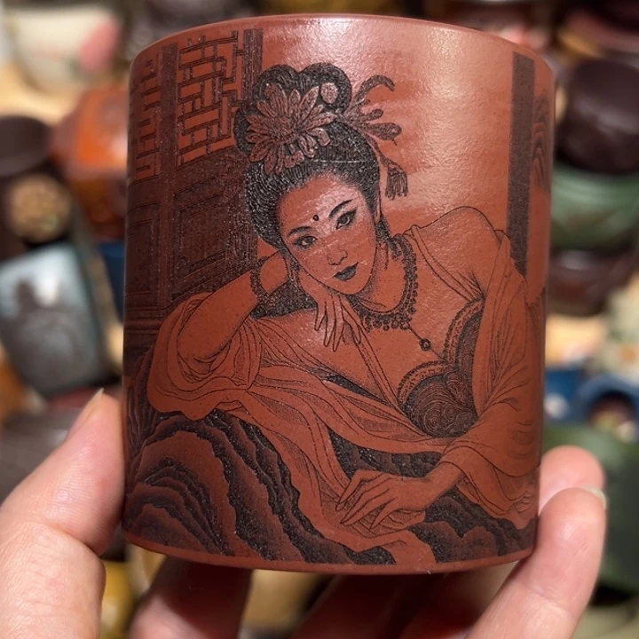 茶杯紫砂宜兴紫砂主人杯
