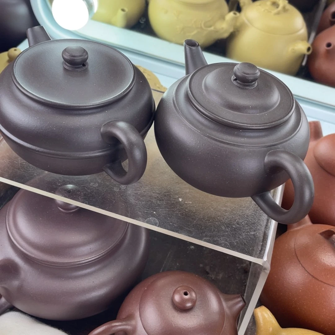 茶壶紫砂用****1大水潭手磨料天青新品