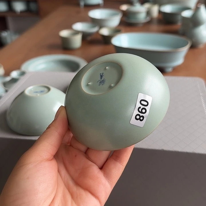 人***往观青窑普洱杯观青烧