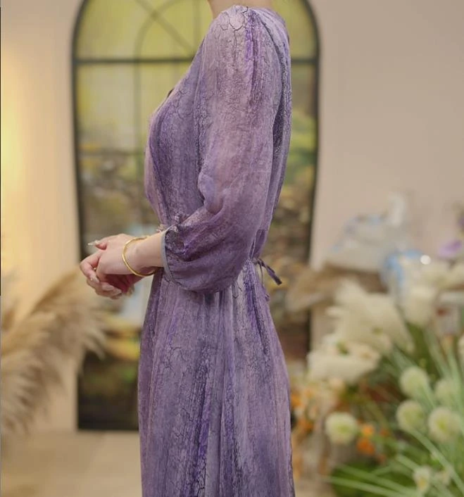 【DP】月光紫罗兰-洋气修身夏季时尚女装连衣裙03