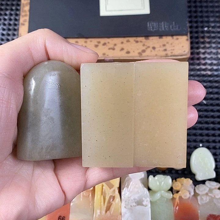 延***一寿山石现场现场直播手工制作