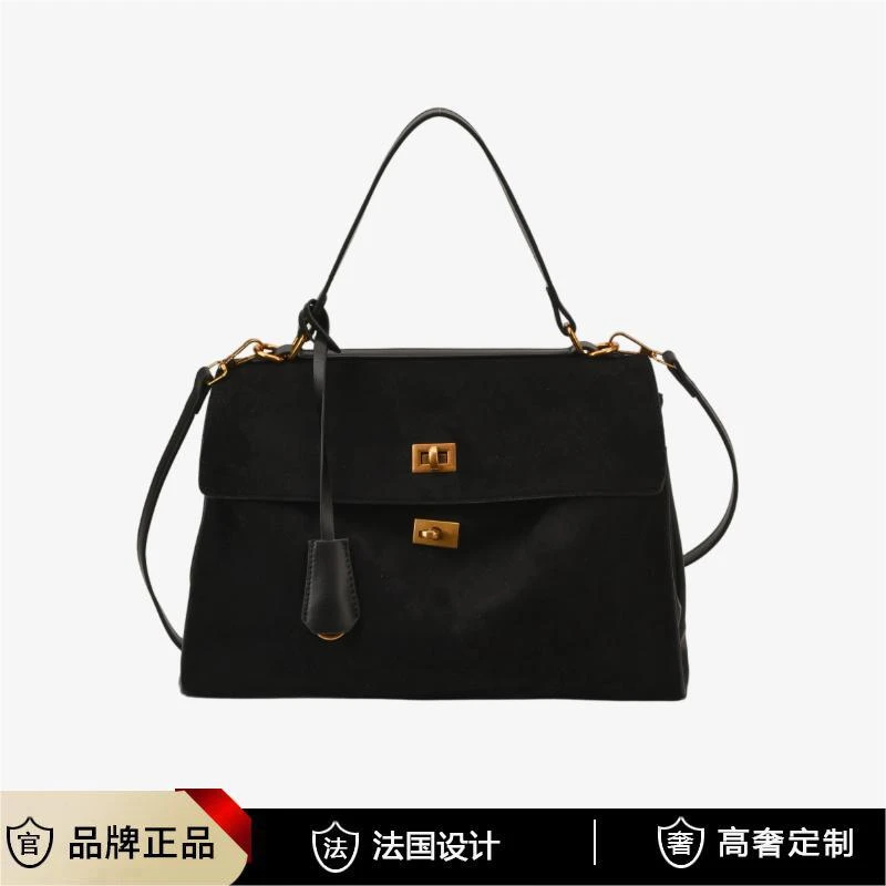 法国设计时尚包包女包休闲百搭单肩斜挎手拎包Y1505小