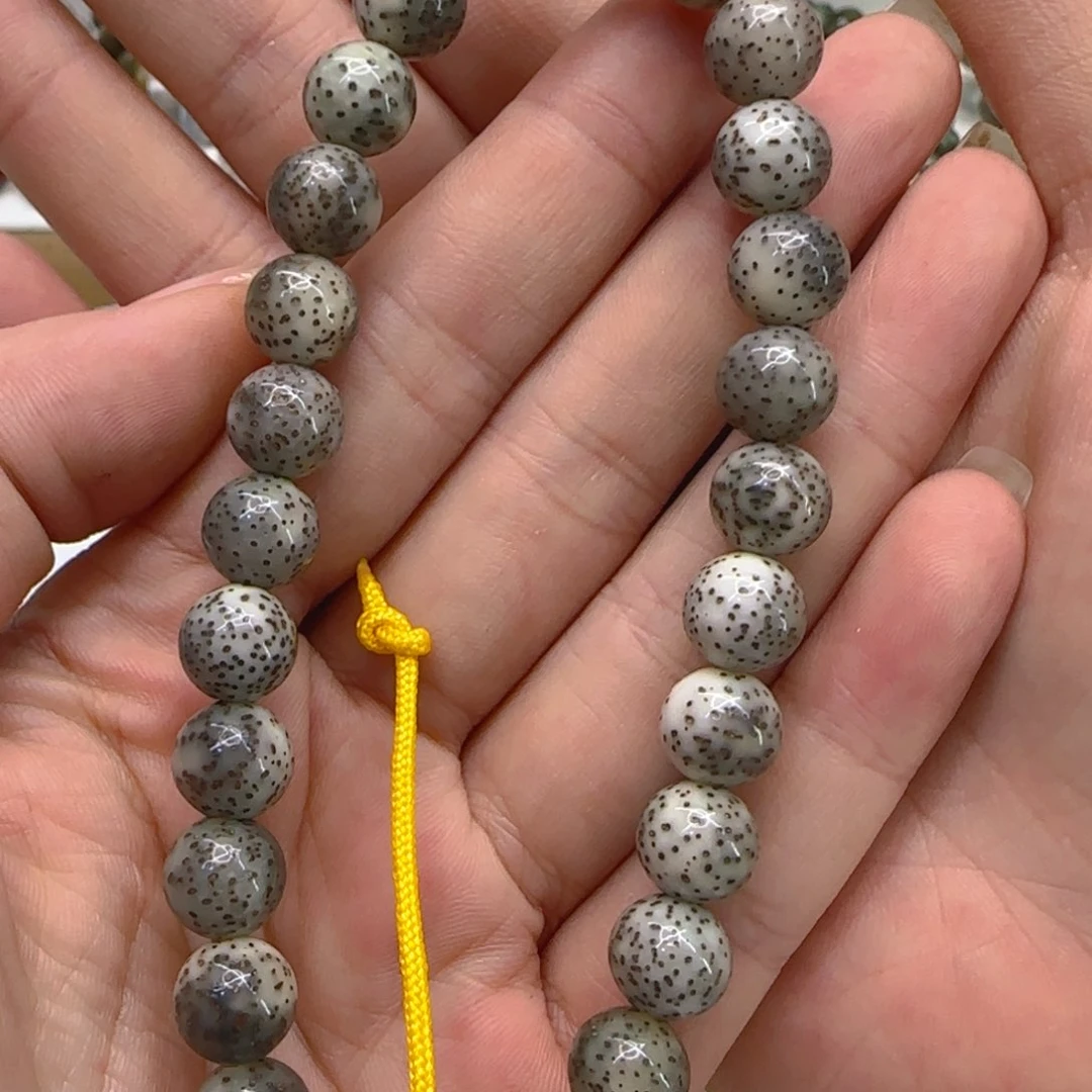 星月菩提手串33王者灰星月菩提9圆手持