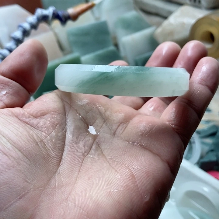 石英质玉手镯未镶嵌@***锅加工定制