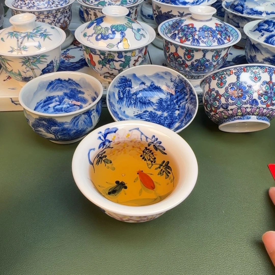 纯手工纯手绘茶具57