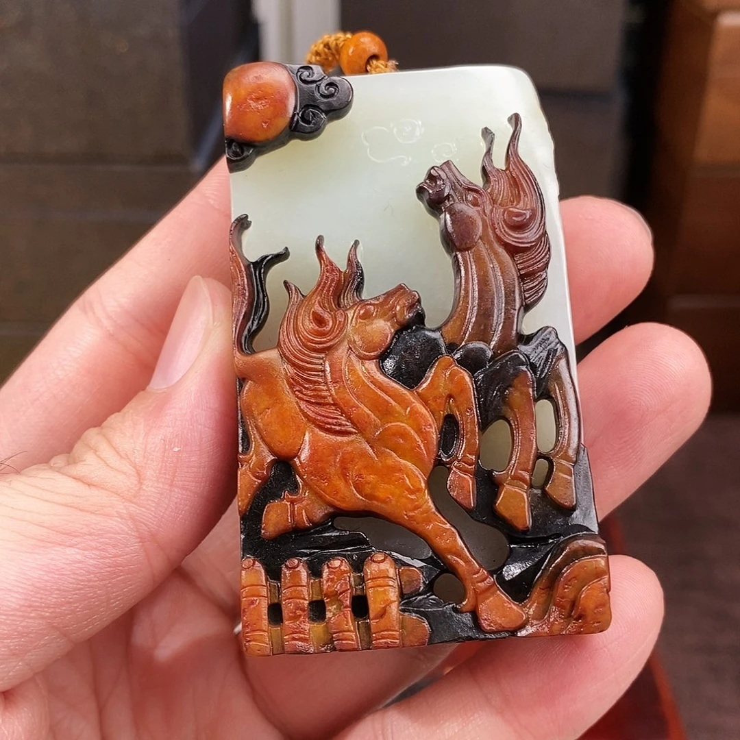 唯***L颈饰未镶嵌和田玉