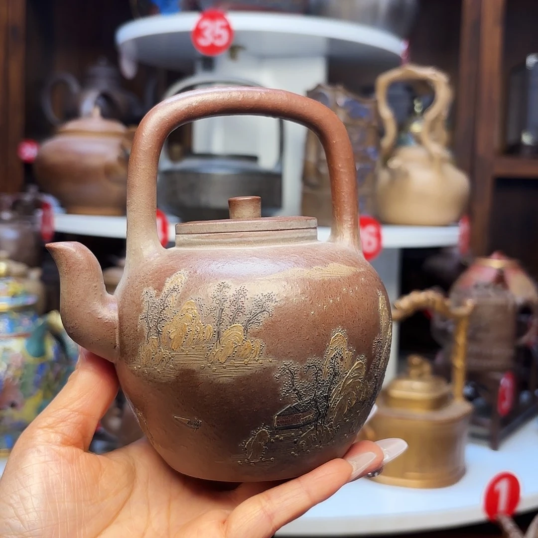 紫砂茶壶宜兴紫砂400