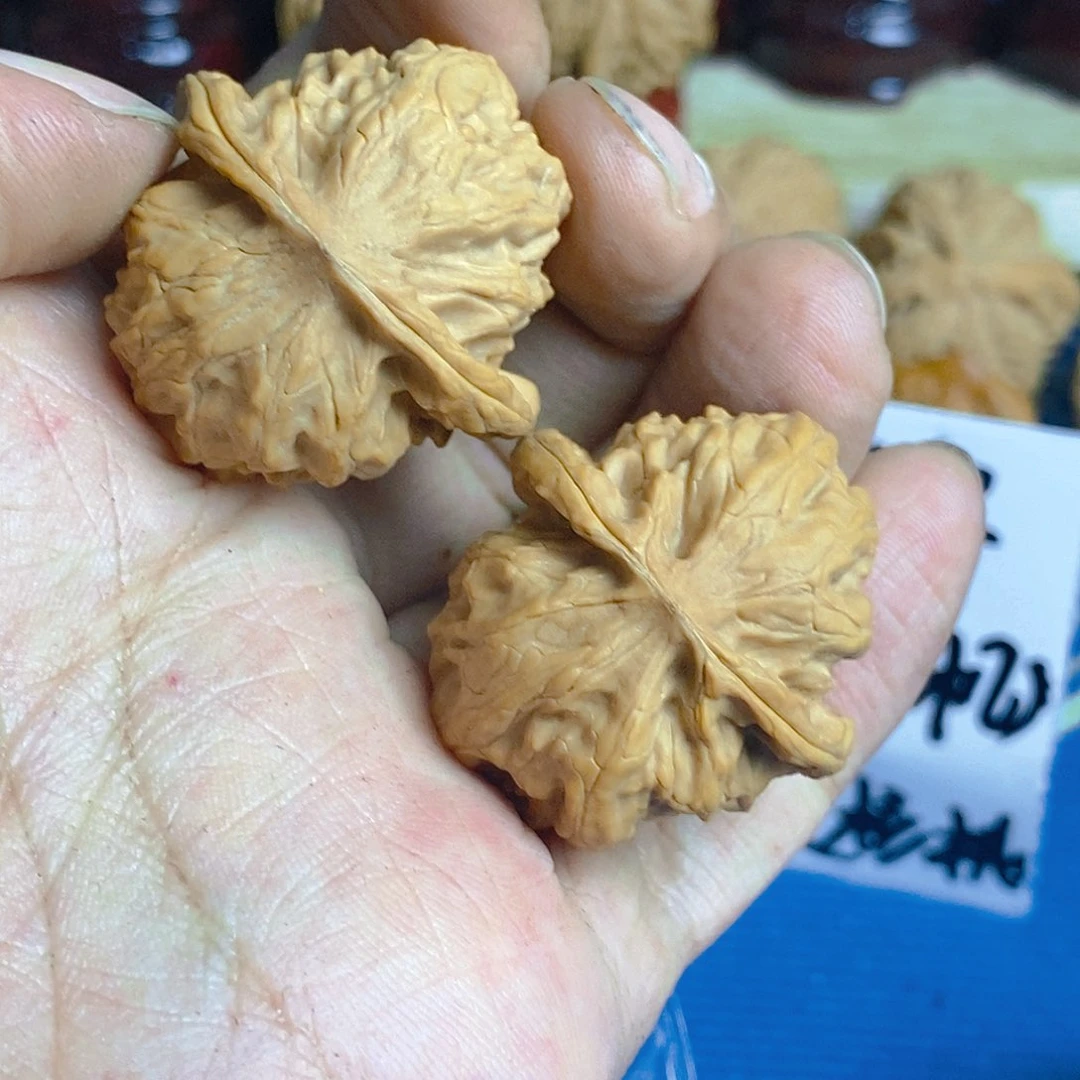 核桃手串/手链?****?34野狼微黄丝