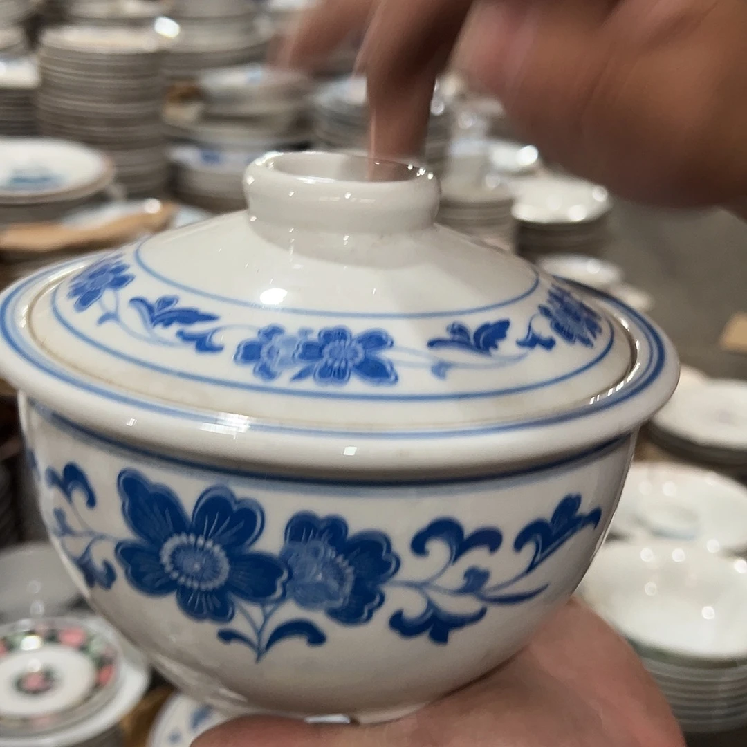 醴陵高温瓷器群力1000毫升微瑕