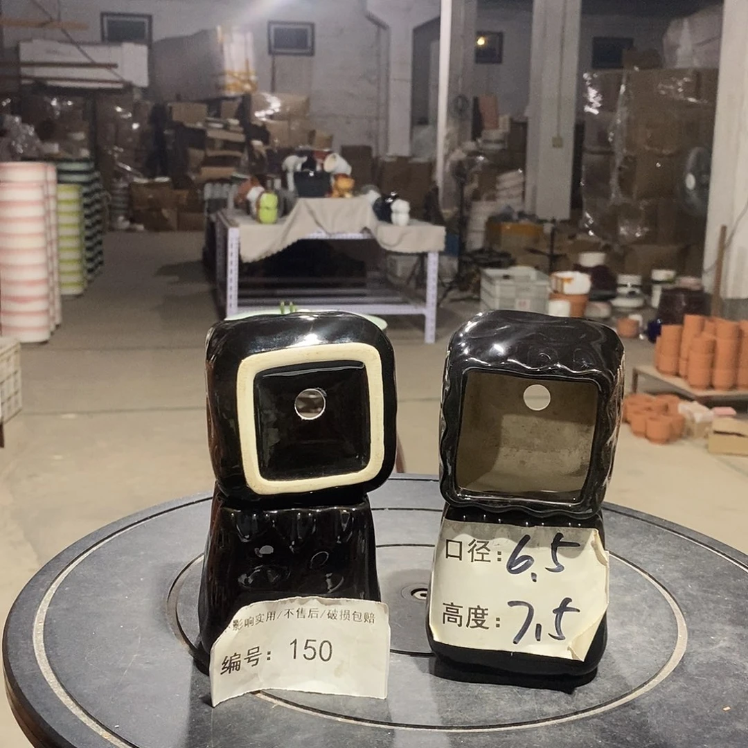 微瑕花盆-150-口6.5×7.5-4个