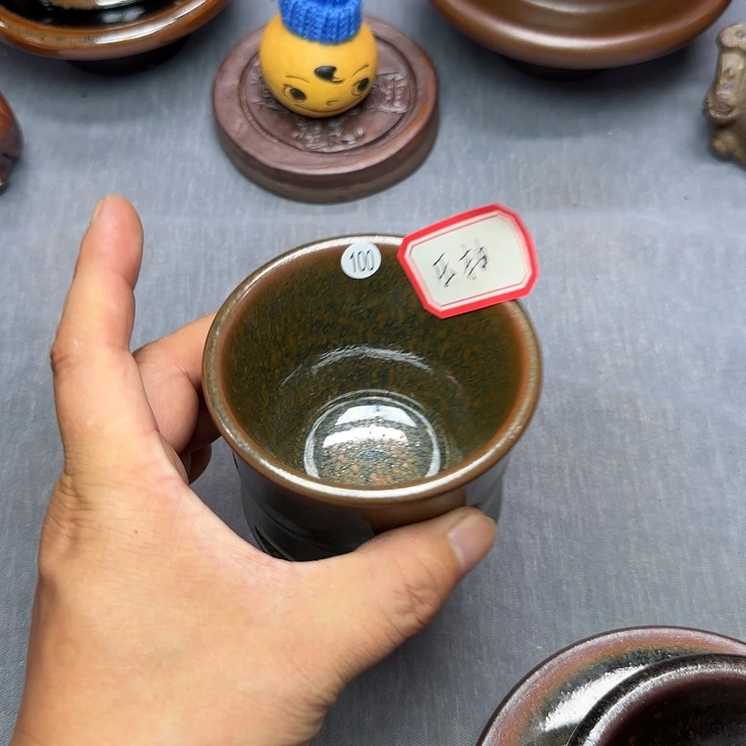 茶盏印春堂柴烧建盏