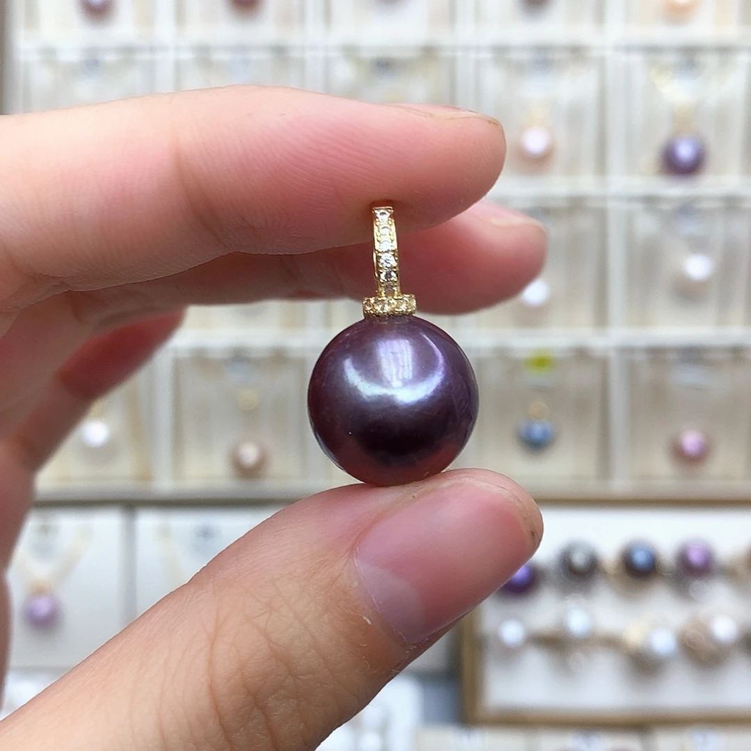 淡水珍珠颈饰合金