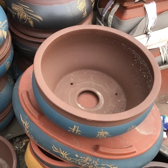 紫砂花盆宜兴紫砂花盆厂家直销