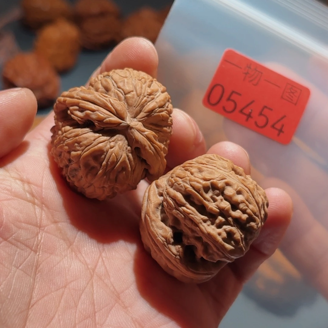 把件文玩核桃球白