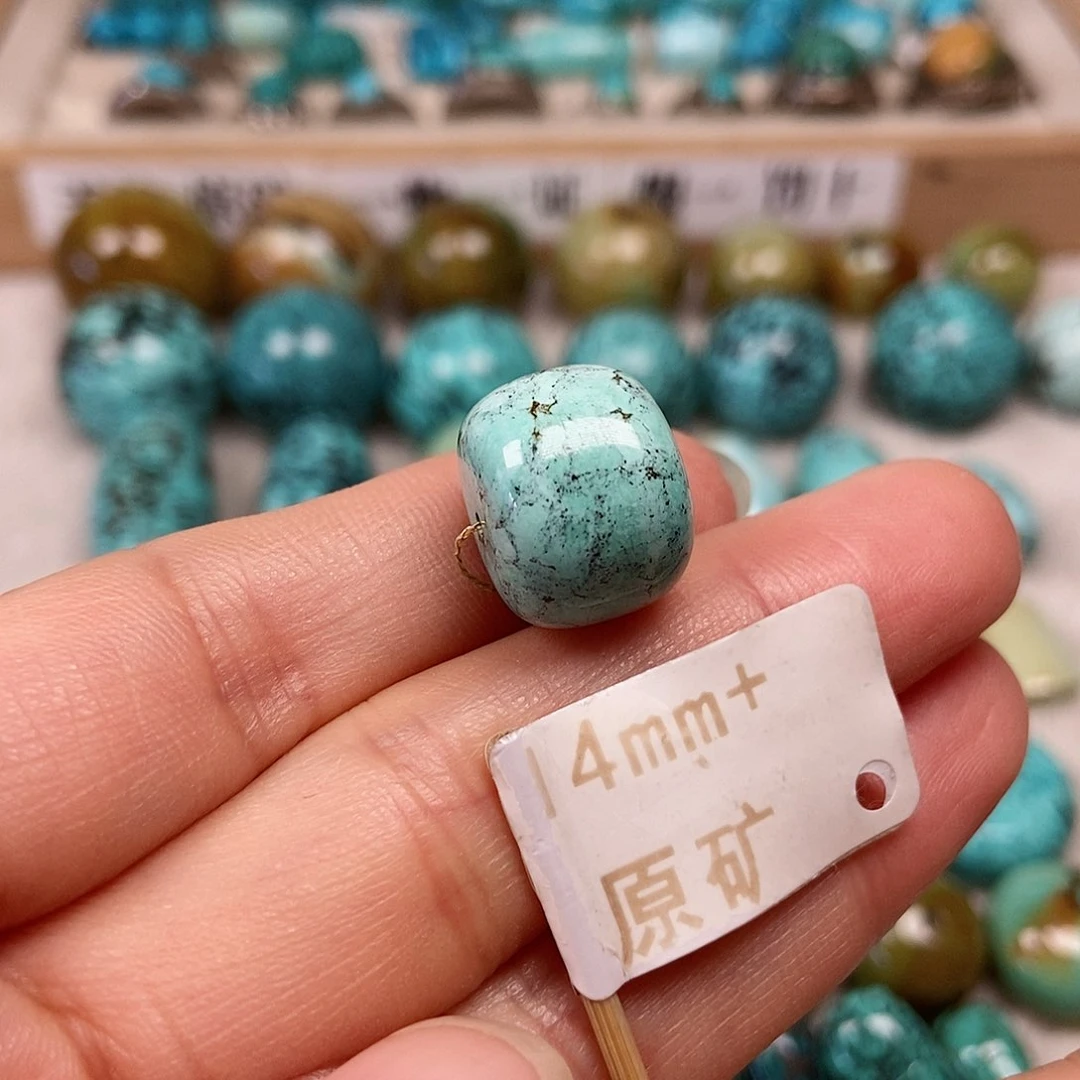 未镶嵌绿松石珠宝半成品