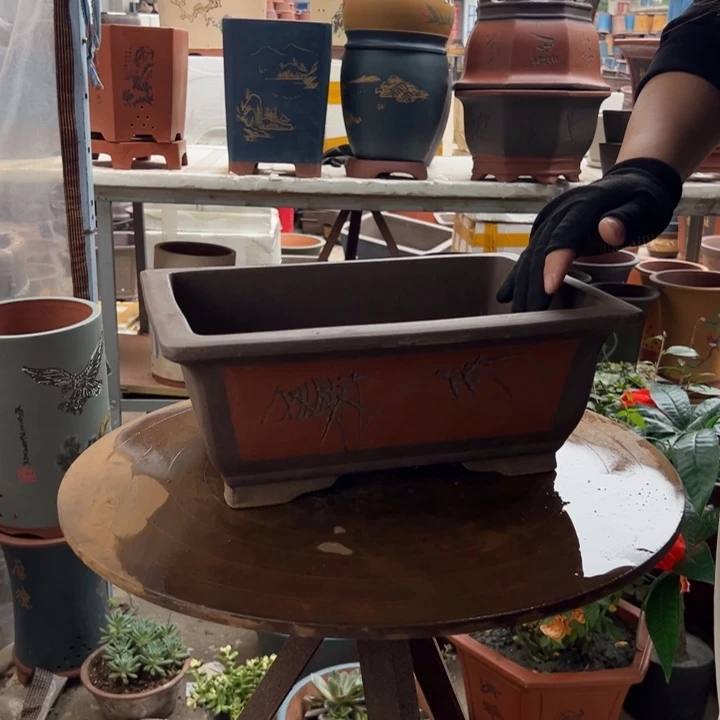 宜兴紫砂31红马槽