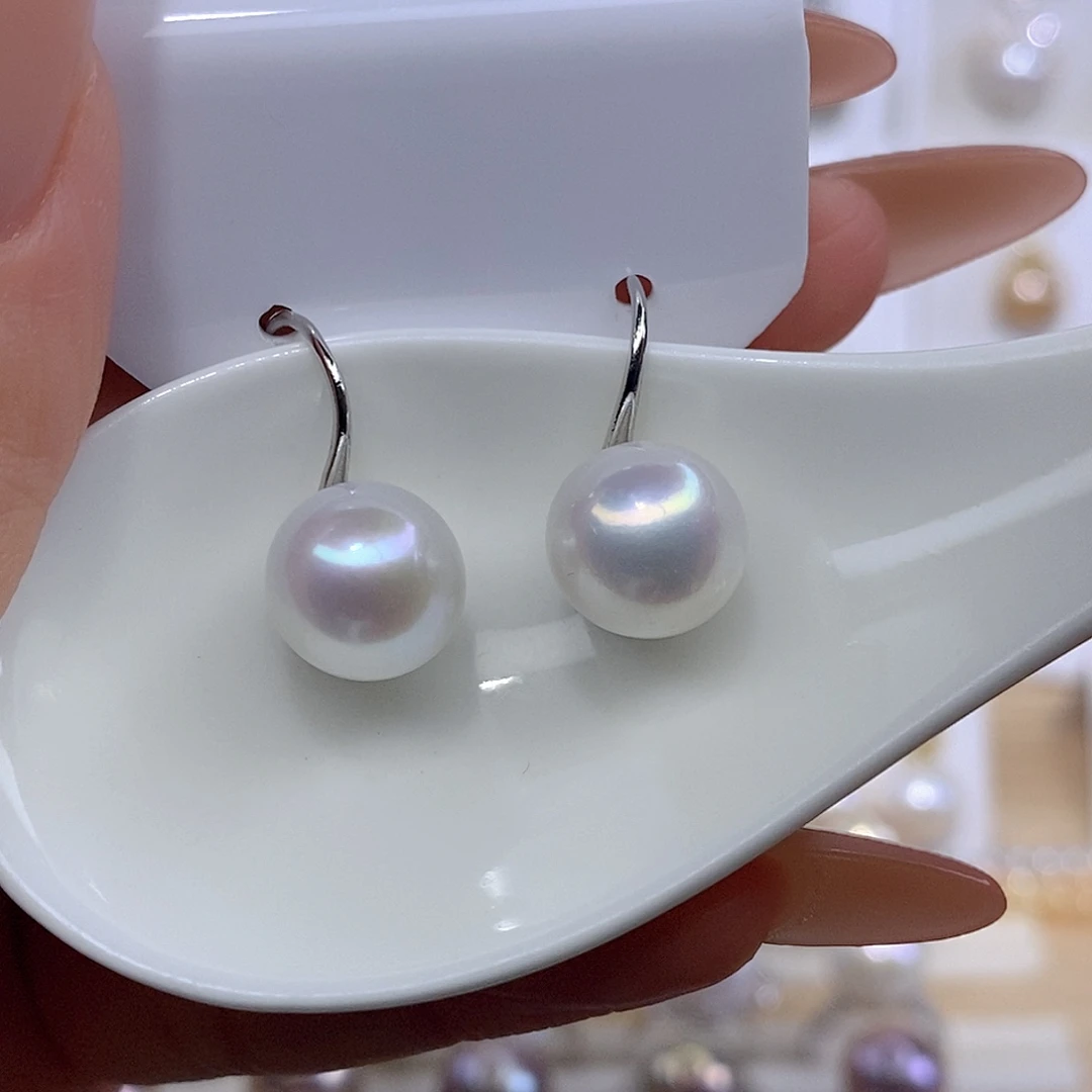 耳饰淡水珍珠未镶嵌F