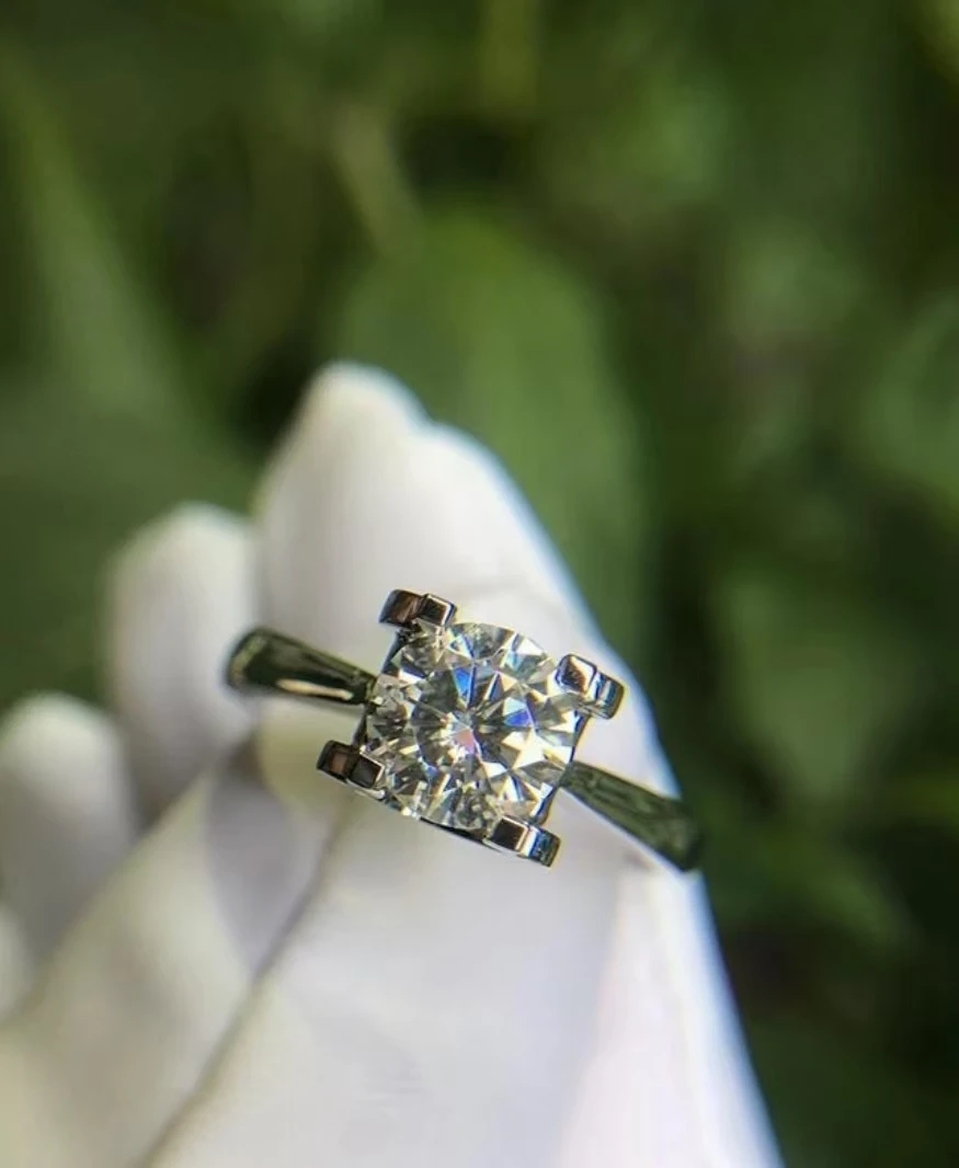 私人定制 卡家牛头女戒3.0ct