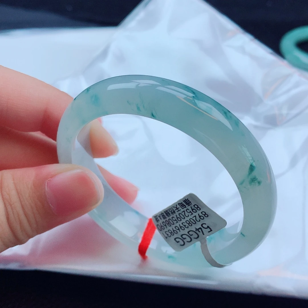 翡翠未镶嵌手镯天然缅甸翡翠A货手镯