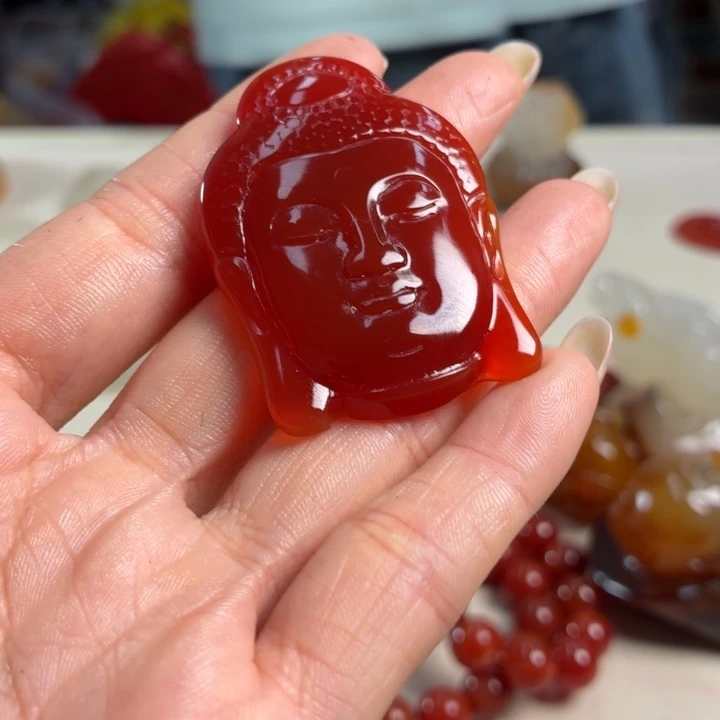 玛瑙/玉髓未镶嵌吊坠(不含链)