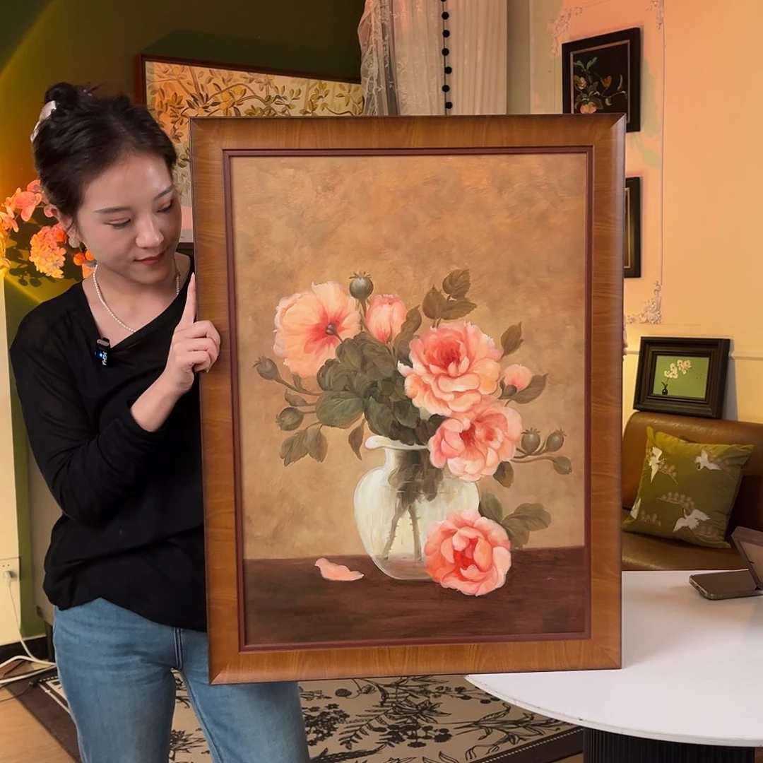竖款新款牡丹60*80