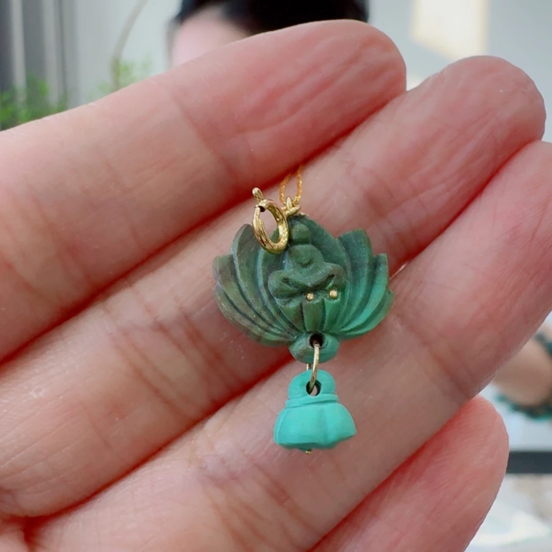 未镶嵌绿松石珠宝奇石