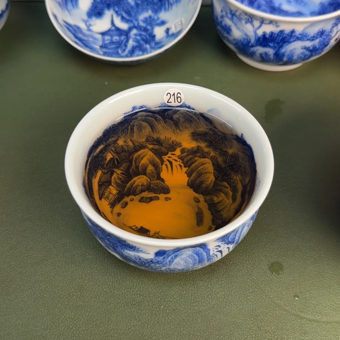 景德镇纯手绘茶具圆圆216