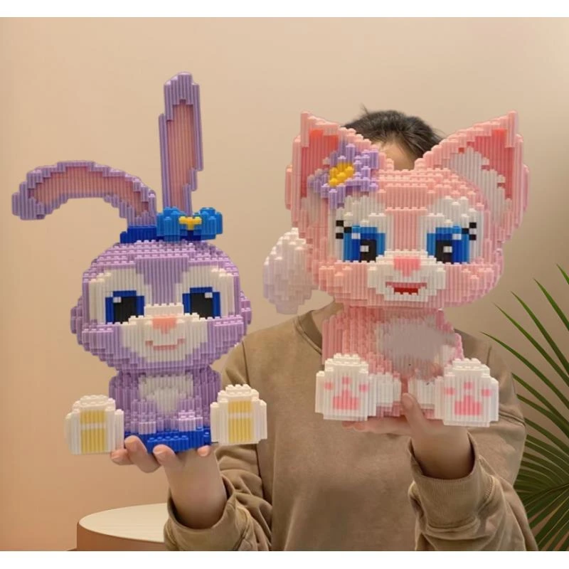 【到手两个】星带兔贝儿组合益智拼装积木玩具儿童男女生日礼物