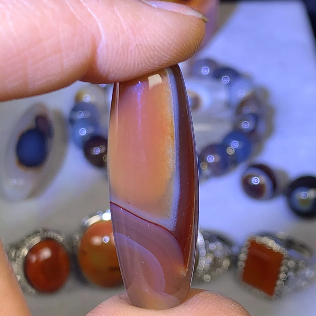 玛瑙/玉髓未镶嵌颈饰