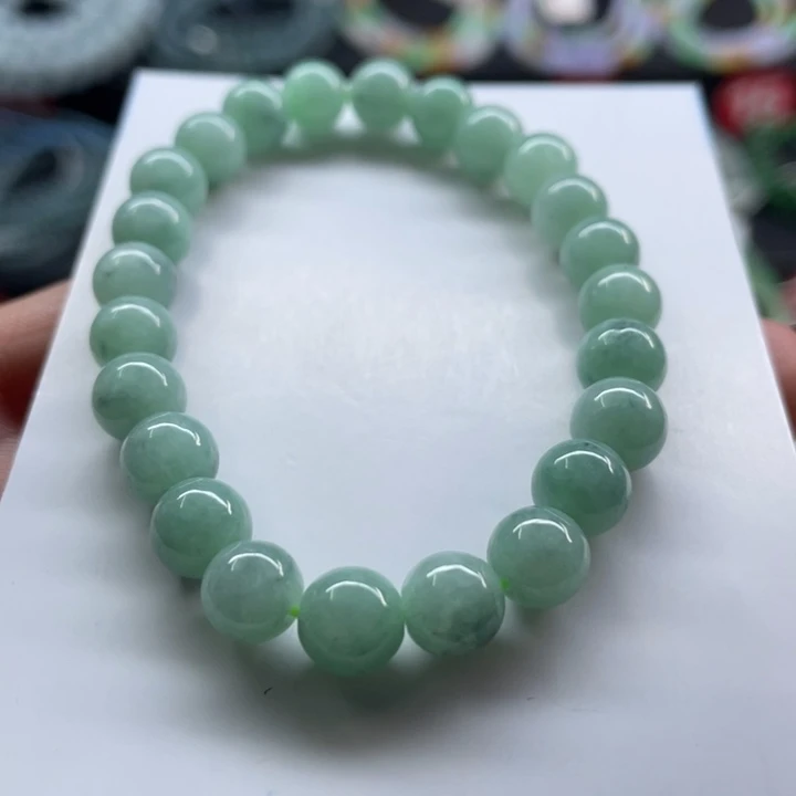 翡翠手链未镶嵌卡7.3