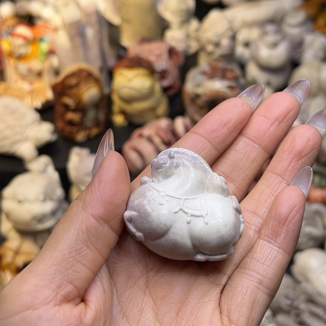 C***桃鹿骨手串/手链鹿角