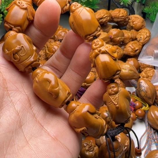 橄榄核手串/手链白*橄榄核串珠