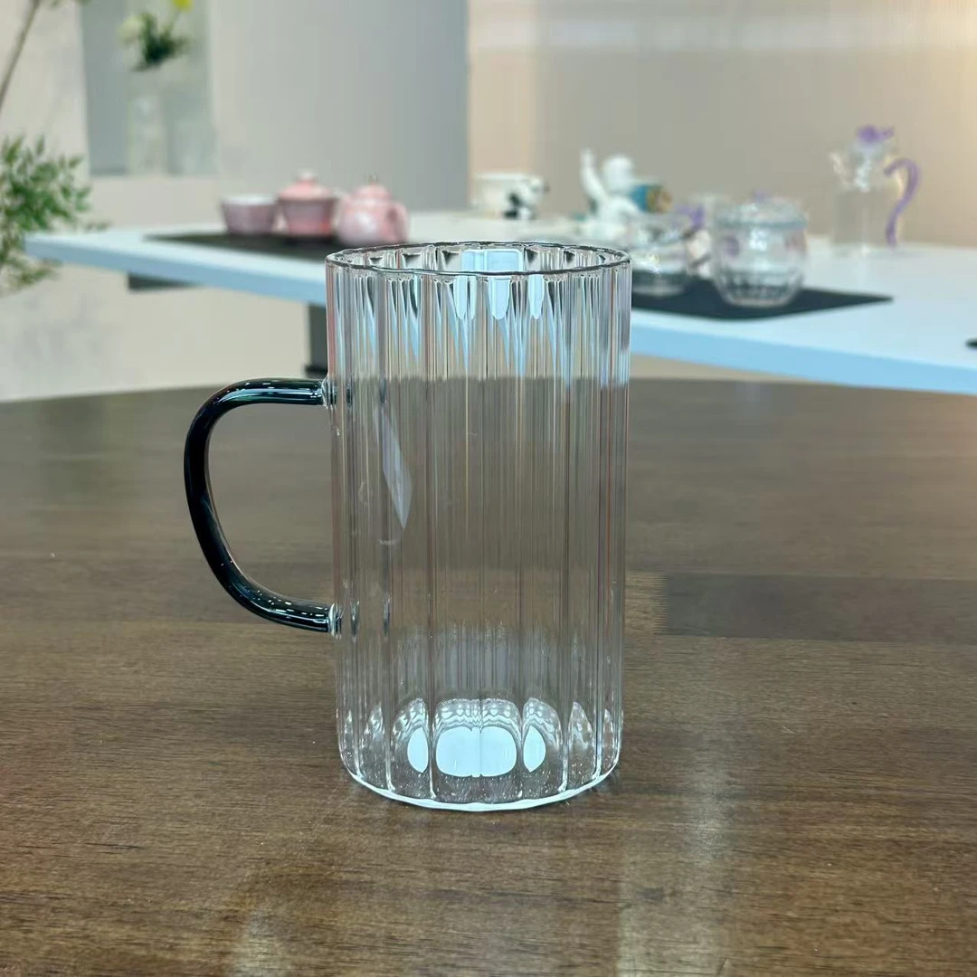 玻璃-竖纹水杯 @1469（cp）