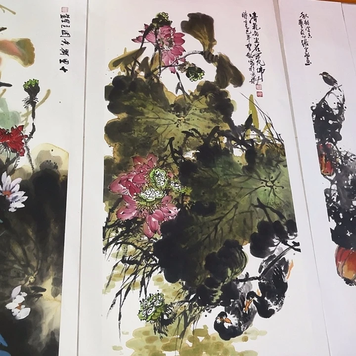 国画张圣敏先生纯手绘作品