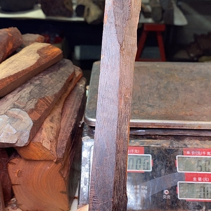 电***解檀香紫檀（小叶紫檀）