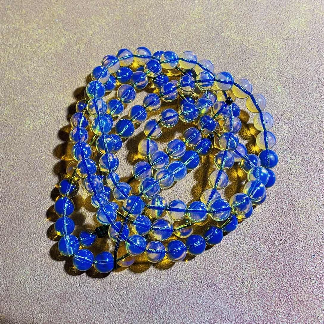 未镶嵌蓝珀裸石6加108毕业品质