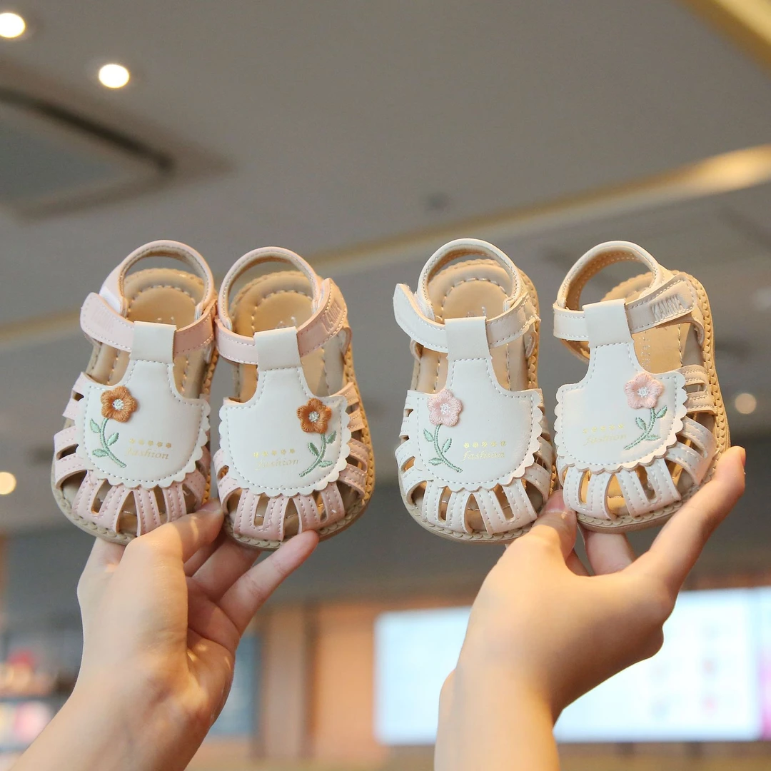 女童凉鞋软底公主鞋学步鞋防滑透气婴幼儿小童童鞋女宝宝